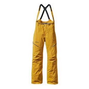 Patagonia PowderTown Women's Yellow Ski Bib Pants